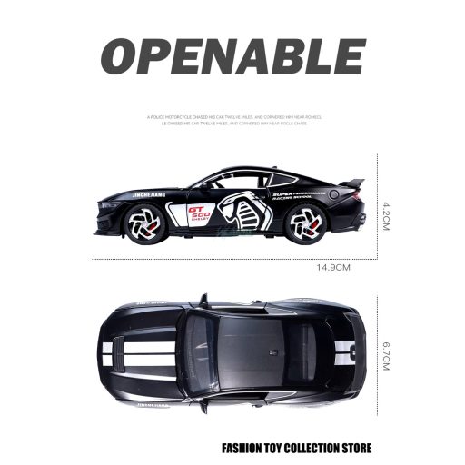 Fém autómodell 1:32 Ford Mustang GT 500 Shelby gyüjtőknek - OEM
