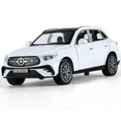   Autómdell, fém Mercedes GLC 400 gyüjtőknek 1:32 - fehér OEM