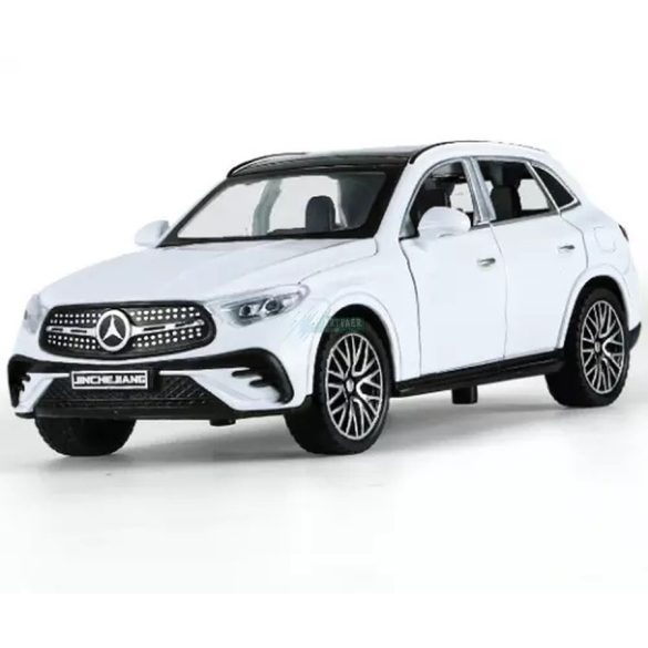 Autómdell, fém Mercedes GLC 400 gyüjtőknek 1:32 - fehér OEM