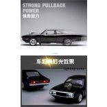 Fém autó modell 1:32 Dodge Challenger 1970