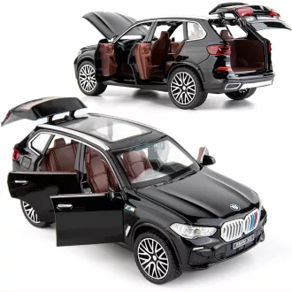   Fém autómodell BMW X5 MPower gyüjtőknek 1:32 - fekete OEM