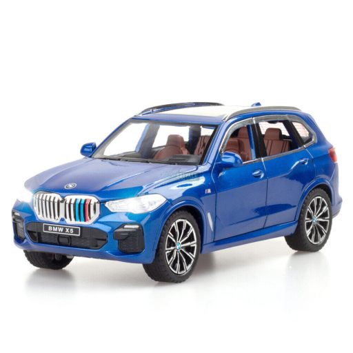 Fém autómodell BMW X5 MPower gyüjtőknek 1:32 - fehér OEM
