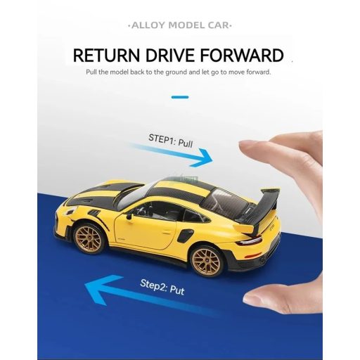 Autó modell 1:32 Porsche 911 GT2 RS