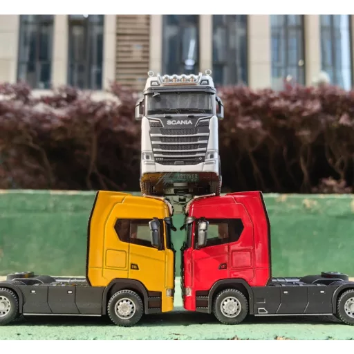 Model haszonjármű Scania nyerges vontató 1:50 kamion OEM - gyüjtőknek