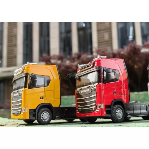 Model haszonjármű Scania nyerges vontató 1:50 kamion OEM - gyüjtőknek