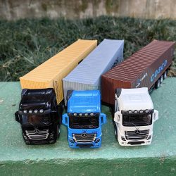   Model haszonjármű Mercedes-Benz Actros konténeres nyerges vontató 1:50 kamion OEM - gyüjtőknek