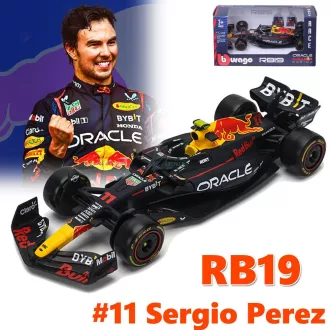   Bburago 1:43 modell - Red Bull, F1, RB19, 2023, Sergio Pérez
