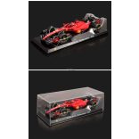 Bburago Prémium 1:24 modell 2023 F1 Ferrari SF23-16  Charles Leclerc - gyüjtőknek, vitrindobozban