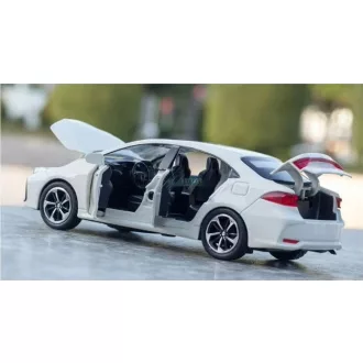   Fém autó modell 1:32 Toyota Corolla fehér gyüjtőknek OEM