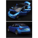 Fém autó model 1:32 Tesla 3 - gyüjtőknek OEM