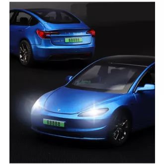 Fém autó model 1:32 Tesla 3 - gyüjtőknek OEM