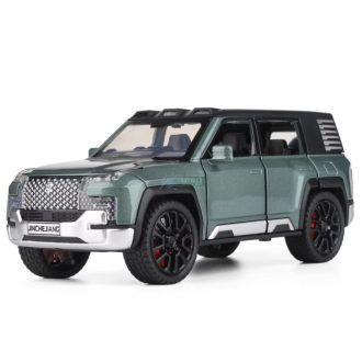   Fém autó model 1:32 BYD U8 YangWang SUV terepjáró - gyüjtőknek OEM zöld