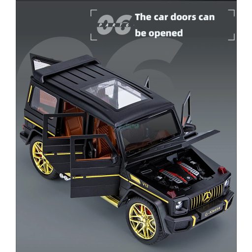 Fém autó model 1:24 Mercedes AMG G63 terepjáró - gyüjtőknek