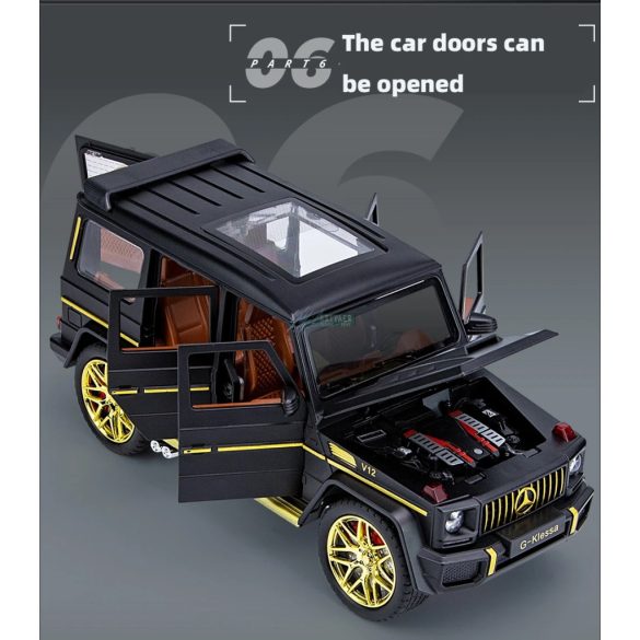 Fém autó model 1:24 Mercedes AMG G63 terepjáró - gyüjtőknek