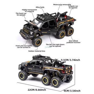   Fém autó model 1:24 Ford Raptor F150 pickup - gyüjtőknek OEM