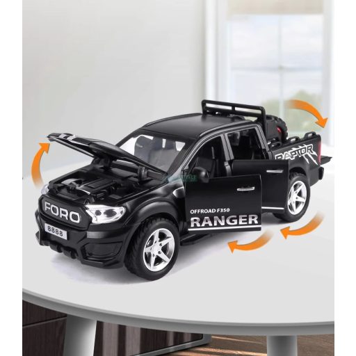 Fém autó model 1:32 Ford Raptor F350 pickup - gyüjtőknek OEM